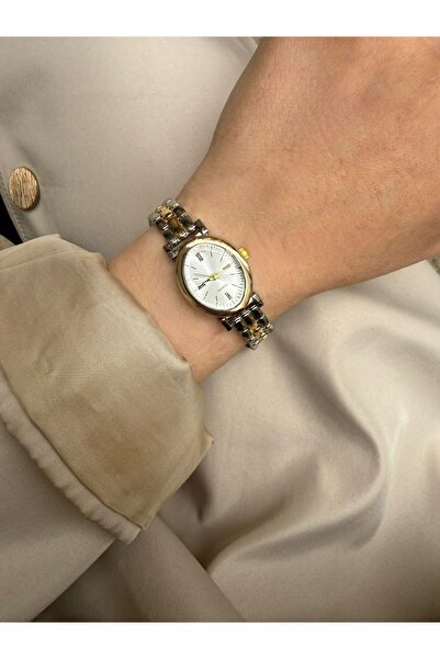 rubsey Minimal Metal Women's Wristwatch Double Color