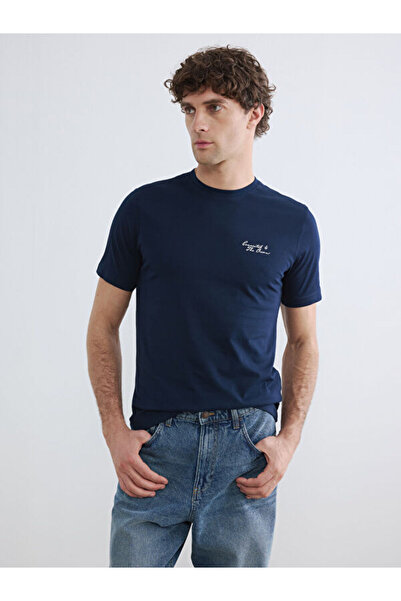 LC Waikiki RMZ GİYİM FARKIŞİLLERİNE ZERO Tricou bărbătesc cu broderie Roba Co...