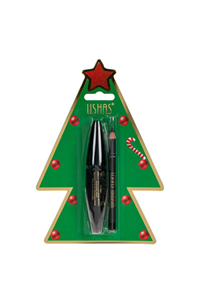Zumzeria Black Mascara & Black Eyeliner Christmas Gift Set - 2pcs