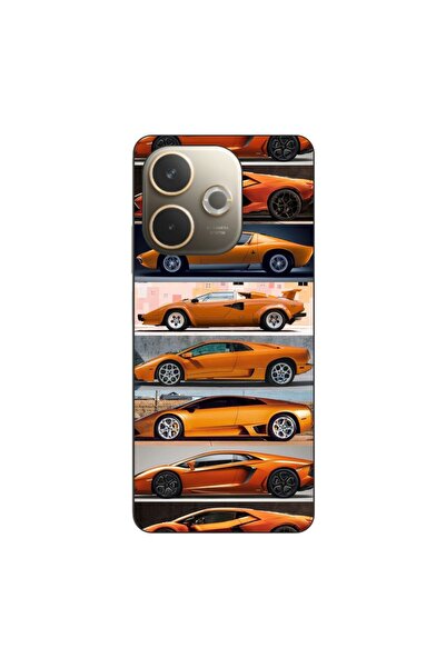 OEM Husa compatibila cu Oppo A5 Pro Silicon Gel Tpu Model Masini Lamborghini