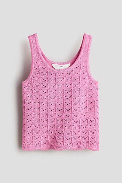 H&M بلوزة من نسيج محبوك