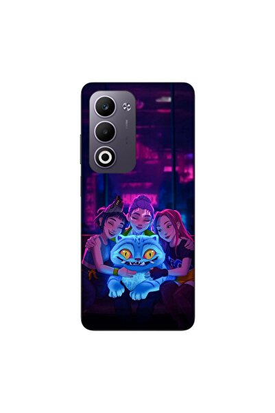 OEM Husa compatibila cu Oppo A5 Silicon Gel Tpu Model KPop Demon Hunters Happ...