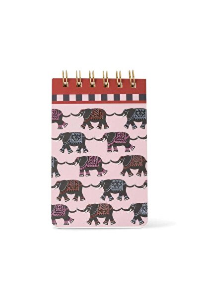 designworks ink A Dopo A6 Twin Wire Notepad Elephant