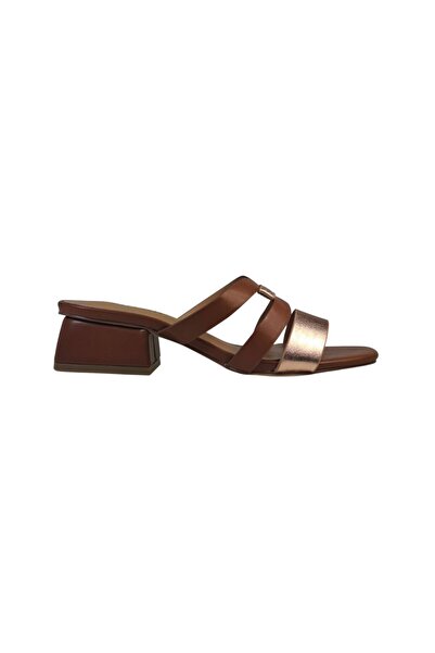 POTI PATI BK093 Γυναικεία Mules σε Ταμπά Χρώμα