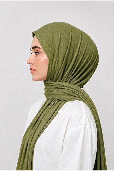 bonni Çift Dikişli Penye Şal 70x185 cm – Yumuşak Dokulu Kaymaz Günlük Şal