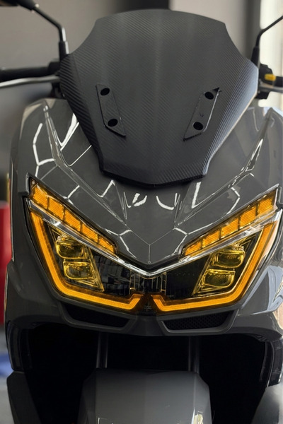Banxtre Mondial Strada Scooter için Renkli Far Filmi Sticker Far Tasarım Film...