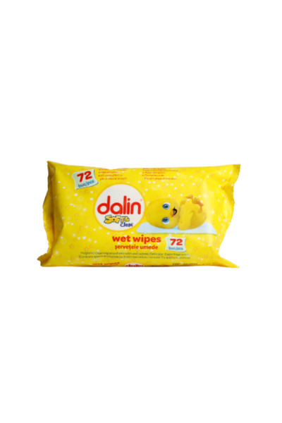 Dalin Soft & Clean Wet Wipes 72 pcs