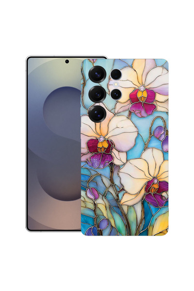 bestcase Husă TPU Ultra Subțire pentru Samsung Galaxy S26 Ultra, Florală - Or...