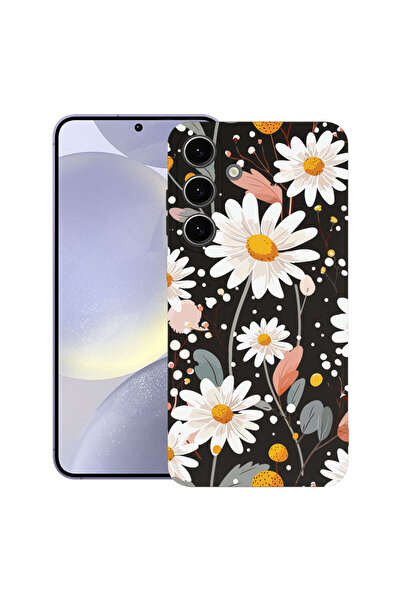 bestcase Ултра тънък TPU калъф за Samsung Galaxy S26, Флорален - Маргаритка, ...