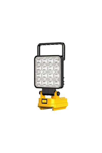 choice2 مصباح عمل للسيارة بـ 15 مصباح LED من دي والت، كشاف يدوي، بنك طاقة USB...