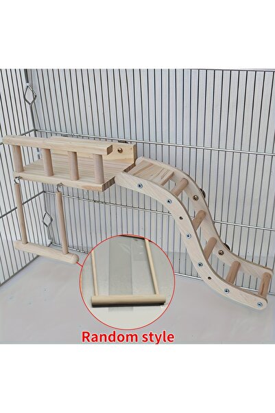 Choice قطعة واحدة من مستلزمات طيور الببغاء بتصميم عشوائي وألوان وأنماط متنوعة...