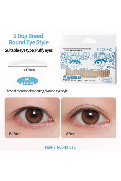 choice2 G2260-1 240PCS Double Eyelid Sticker Natural Invisible for Single Eye...