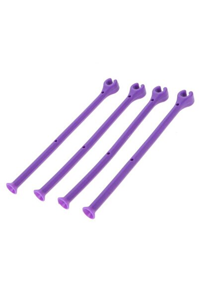 Choice 4PCS Silicone Flexible Bendable Adjustable Bar Kitchen Tools Stemware ...
