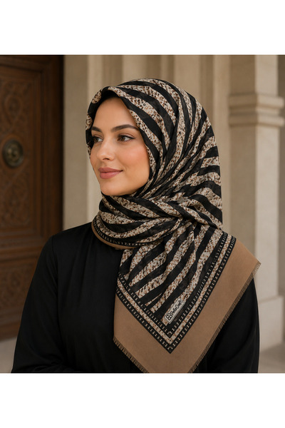 Butik Kaliteli Yüzde 95 Pamuk Yazma Eşarp