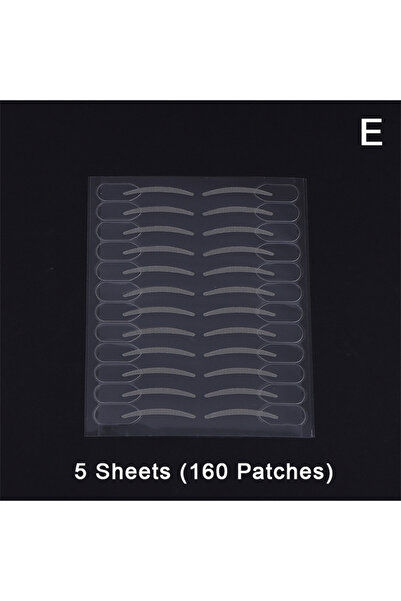 Choice 5 sheets E 96/160/320 Patches Double Eyelid Stickers with Handle Natur...