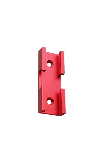 Choice1 RED 1pcs Woodworking Universal Chute Cross Track Connector T-Track In...