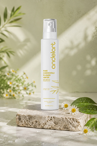 andelart Saf Papatya Çiçeği Suyu 100 ML | Cilt ve Saç İçin Ferahlatıcı Nemlen...