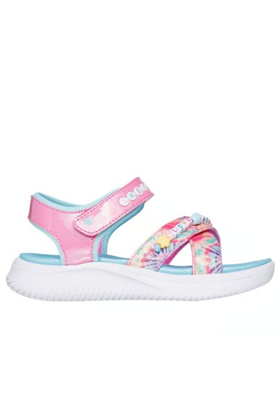 SKECHERS JUMPSTERS SANDALĂ TIE DYE BFFS 303045L-PKMT, încălțăminte confortabi...
