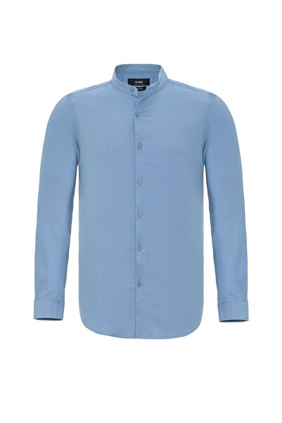 S13 Store Regular Fit Hakim Collar Men's Shirt