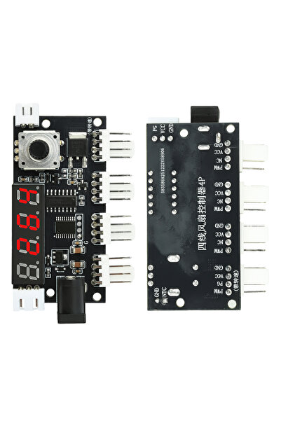 Choice DC 5–24V 5A 4-channel PWM fan speed controller Smart temperature-contr...