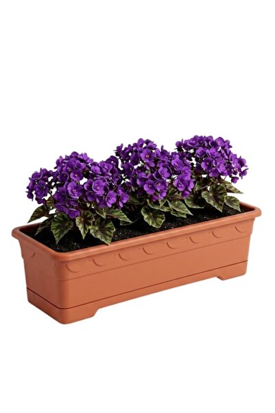NIOVEL Flower Planters Classic 60 cm Brown