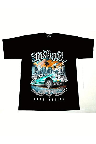 bolivia's Men's Plus Size Lowrider T-Shirt Let's Cruise - Urban Streetwear Te...