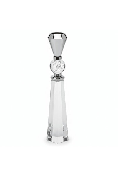 AKDC Modern Crystal & Metal Decorative Candle Holder for Elegant Table and Ev...