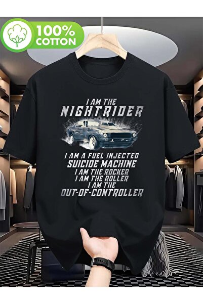 bolivia's تي شيرت جرافيك للرجال والنساء بتصميم Mad Max I Am The Nightrider - ...