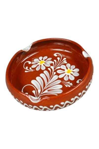 OEM Ceramic ashtray, traditional, hand-painted, authentic, Romanian product, ...