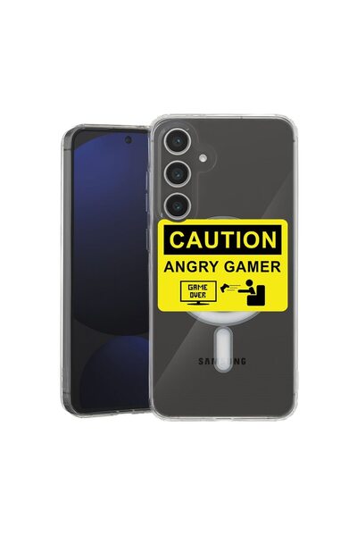 bestcase Husă pentru Samsung Galaxy A36 cu design Angry Gamer, Mag Anti Shock...