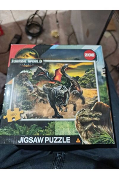 Zoe 100 parça çocuk puzzle jurassic world