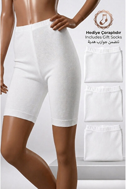 ali altun iç giyim 3-Pack Women's Over-The-Knee Viscose Shorts Tights - 3624 ...