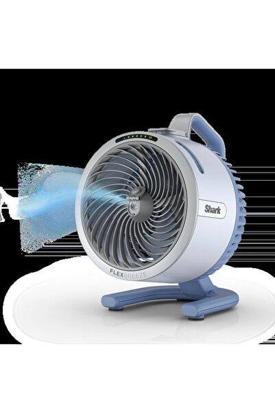 Shark Flexbreeze HydroGo Serinletici Buharlı Fan - Buz Mavisi