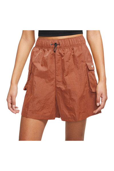Nike Women's Sportswear Essentials Woven High-Waisted Shorts XS