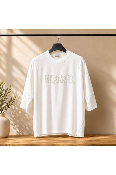 Generic Men's Oversized Casual T-Shirt, Denim Material, Premium Cold-Touch Ma...