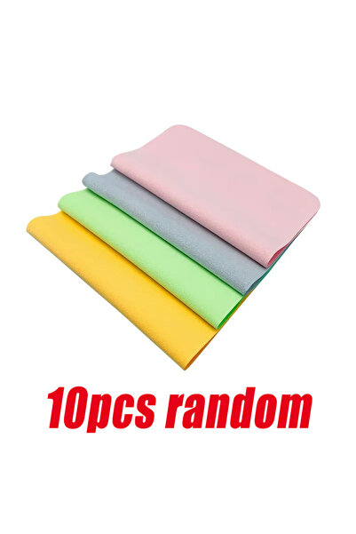 Choice3 random 10pcs 5/15/30Pieces of High-quality Microfiber Glasses Cleanin...