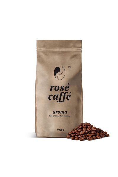 Rose Caffe Cafea Boabe/Măcinată Espresso Aroma, 1Kg