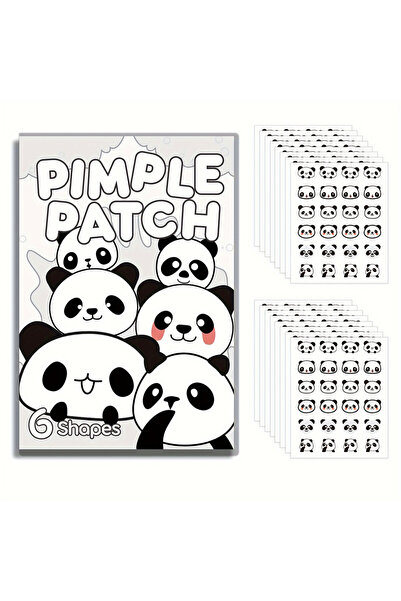 Choice 24pcs 24pcs Cute panda sticker Invisible Acne Patches - Hydrocolloid S...