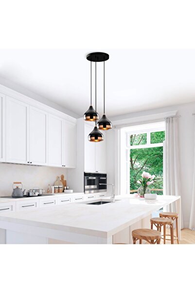 FARİKA Candelabru Negru / Cupru 6871