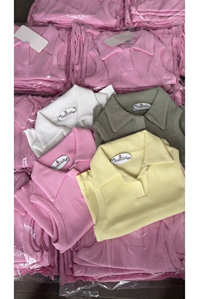 ArdenKids 4'lü Yaka Detaylı Body