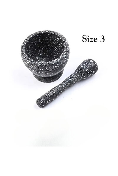 Choice1 Size3 Resin Setmortar and Pestle Garlic Herb Mixing Grinding Crusher ...