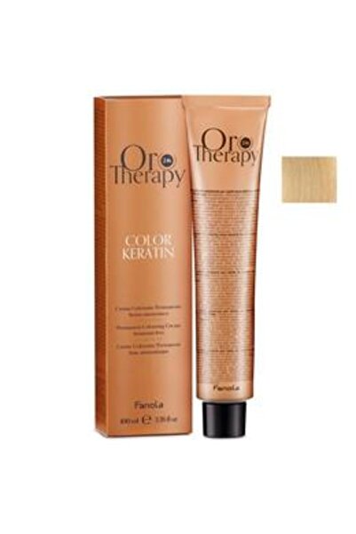 Fanola Vopsea Demi-permanenta Oro Therapy Color Keratin 9.31 Blond Foarte Des...