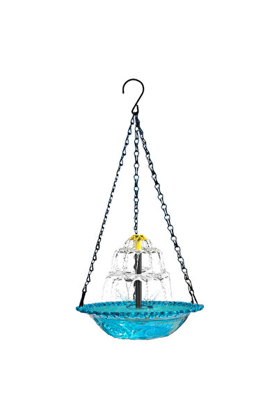 Choice6 A Hanging Hummingbird Feeders Solar Wild Birds Bath Cascade Hanging F...