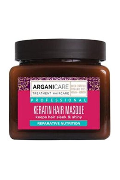 Arganicare Masca Reparatoare si Nutritiva cu Keratina pentru Parul Uscat si D...