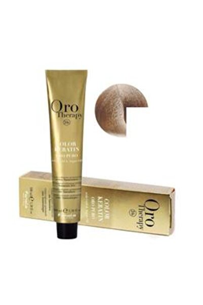 Fanola Vopsea Demi-permanenta Oro Therapy Color Keratin 10.3 Blond Platinat A...
