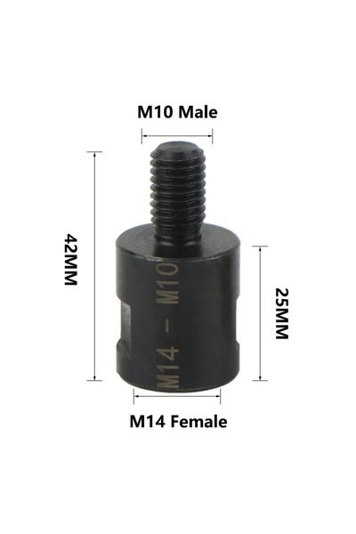 Choice1 M14 to M10 M14 Adapter Angle Grinder M10 M14 5/8-11'' Thread Converte...
