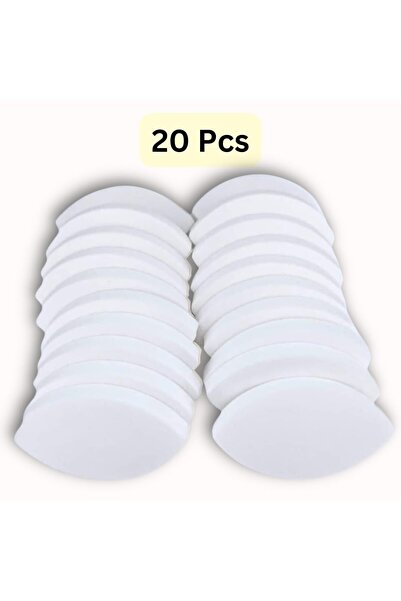 Choice 20PCS-white-FP 20PCS Lash Practice Pads - Eye-Shaped Training Sponges ...