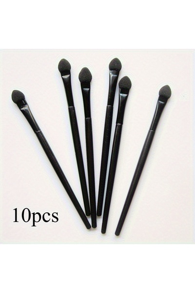 Choice 10pcs 10pcs Single Head Latex Sponge Eye Shadow Sticks, Blending Makeu...
