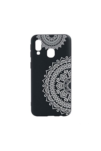 bestcase Husa Silicon Compatibila Cu Samsung Galaxy A40, Non Figurative Lace,...