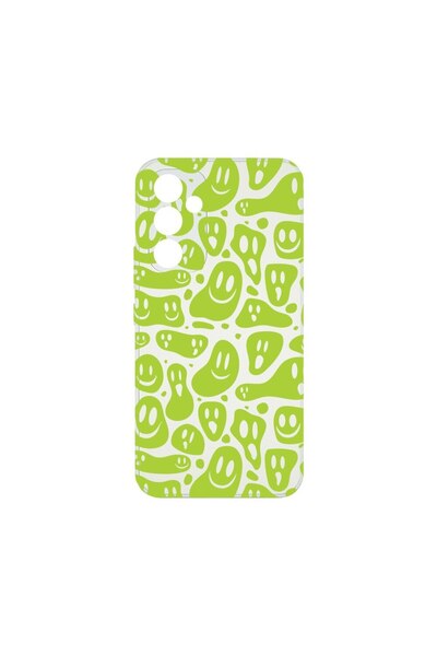bestcase Кожен калъф Elegance, Съвместим със Samsung Galaxy A34 5G, Зелен сма...